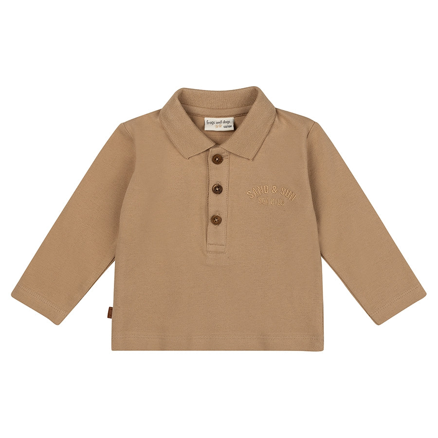 Piqué Polo LS Kids | Natural