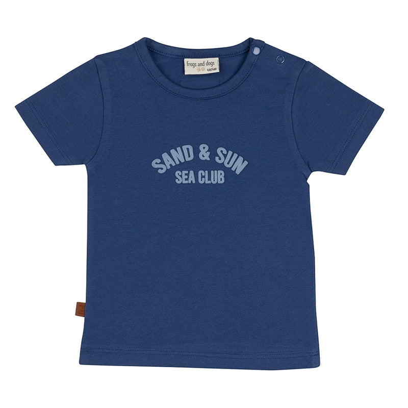 Sand & Sun T-Shirt Baby | Twilight blue