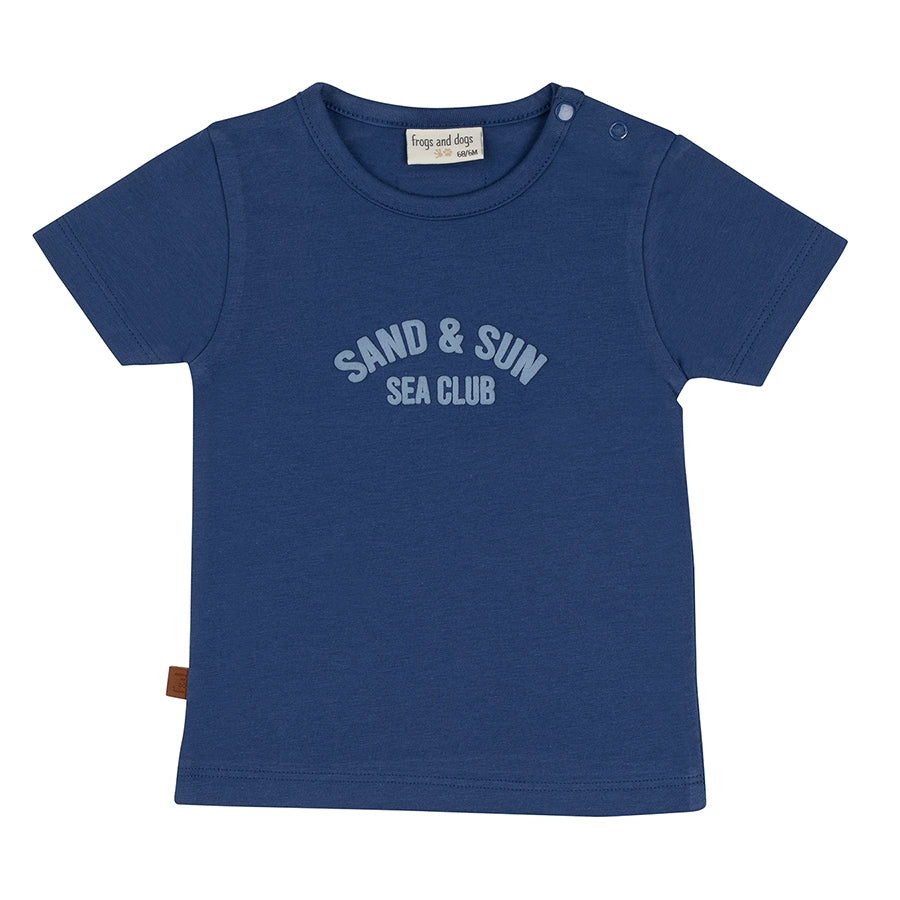 Sand & Sun T-Shirt | Twilight blue