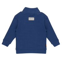 Sweater met Rits | Twilight blue