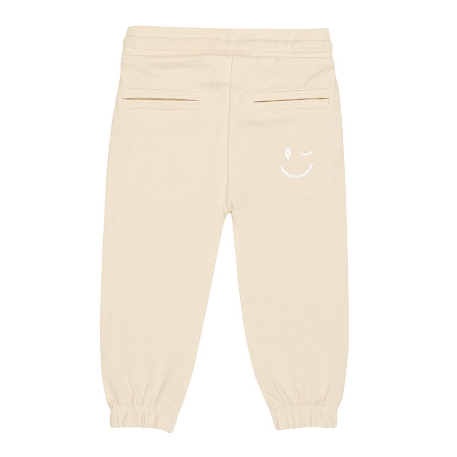 Joggingbroekje Piqué | Sand Shell