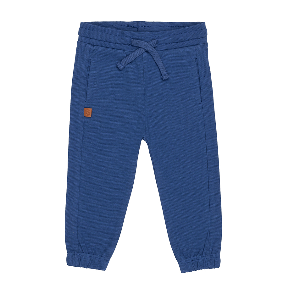 Jogging Pant Piqué Baby | Twilight blue