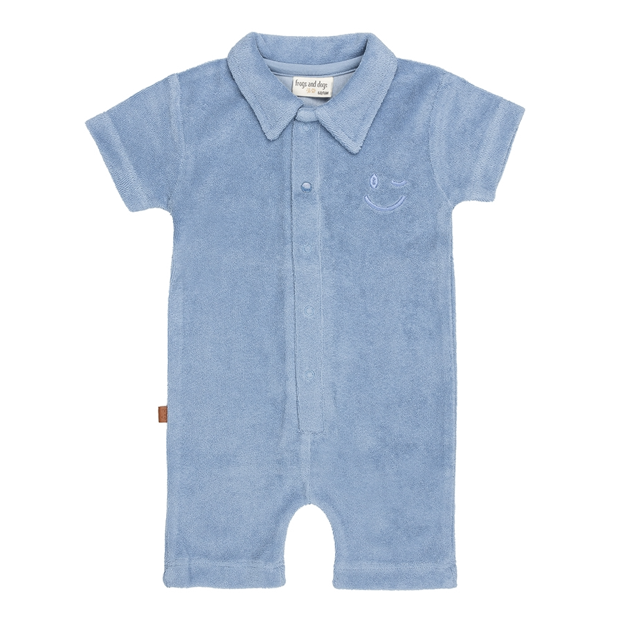Smile Onesie | Forever Blue