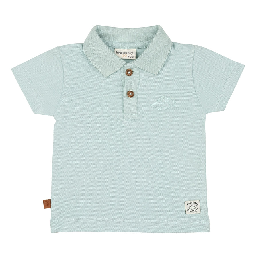 Dino Piqué Polo Kids | Cloud Blue