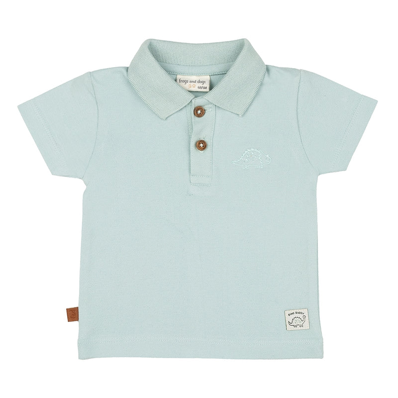 Dino Piqué Polo Kids | Cloud Blue