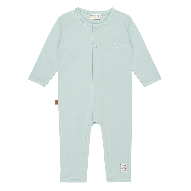 Dino Onesie Plain Baby | Cloud Blue