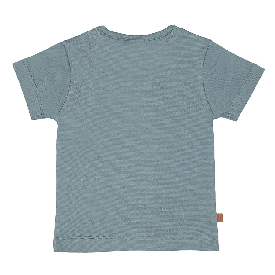 Nice Team 1x1 Rib T-Shirt Baby | Goblin Blue