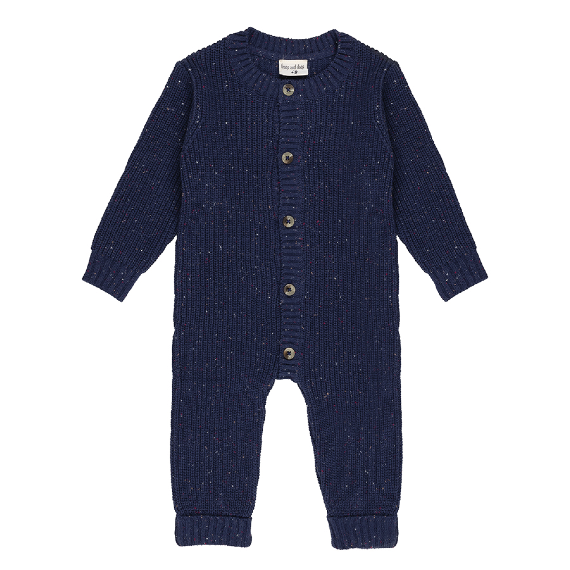 Sprinkle Knit Onesie | Patriot Blue