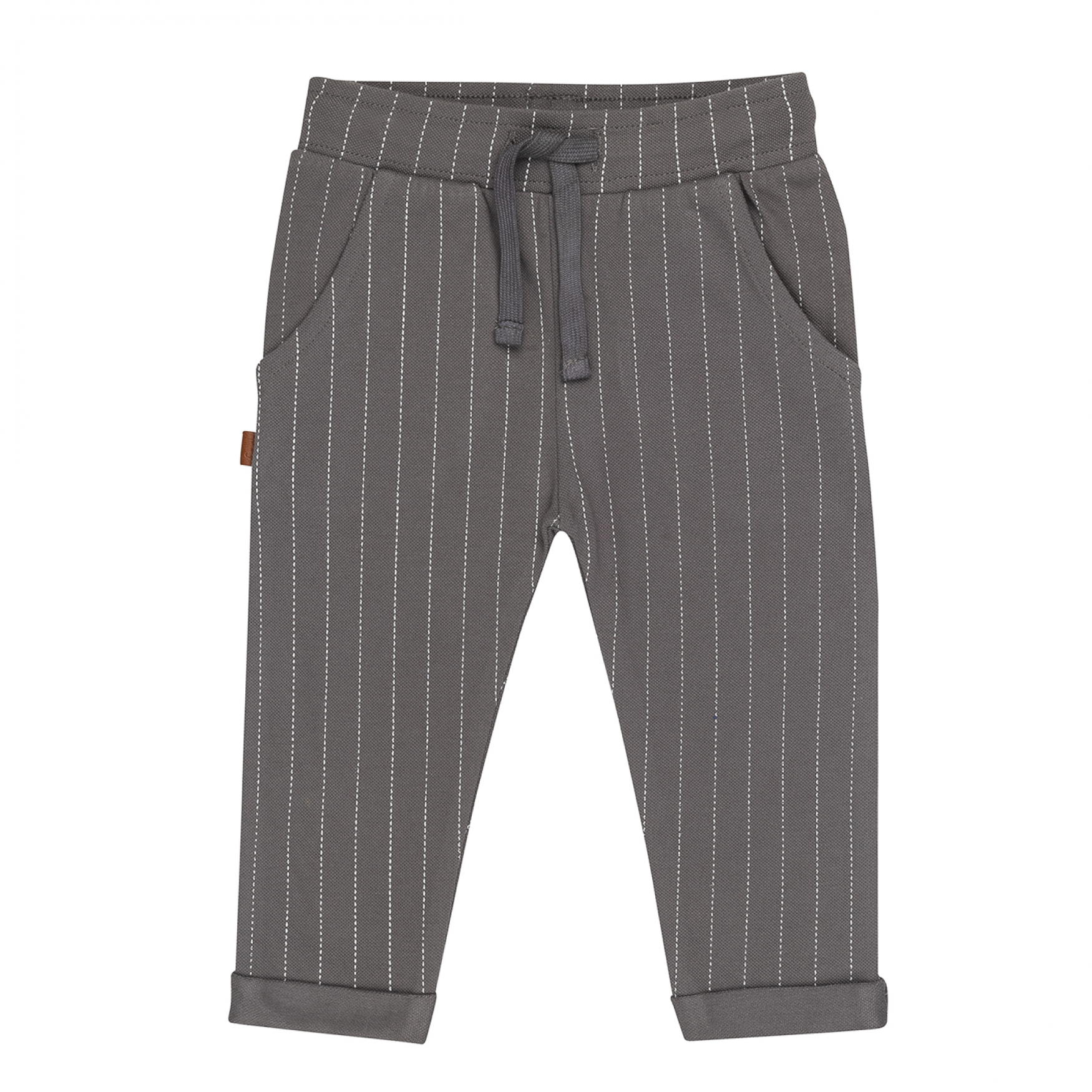Little Hero Kids Pants Striped | Smoked Pearl