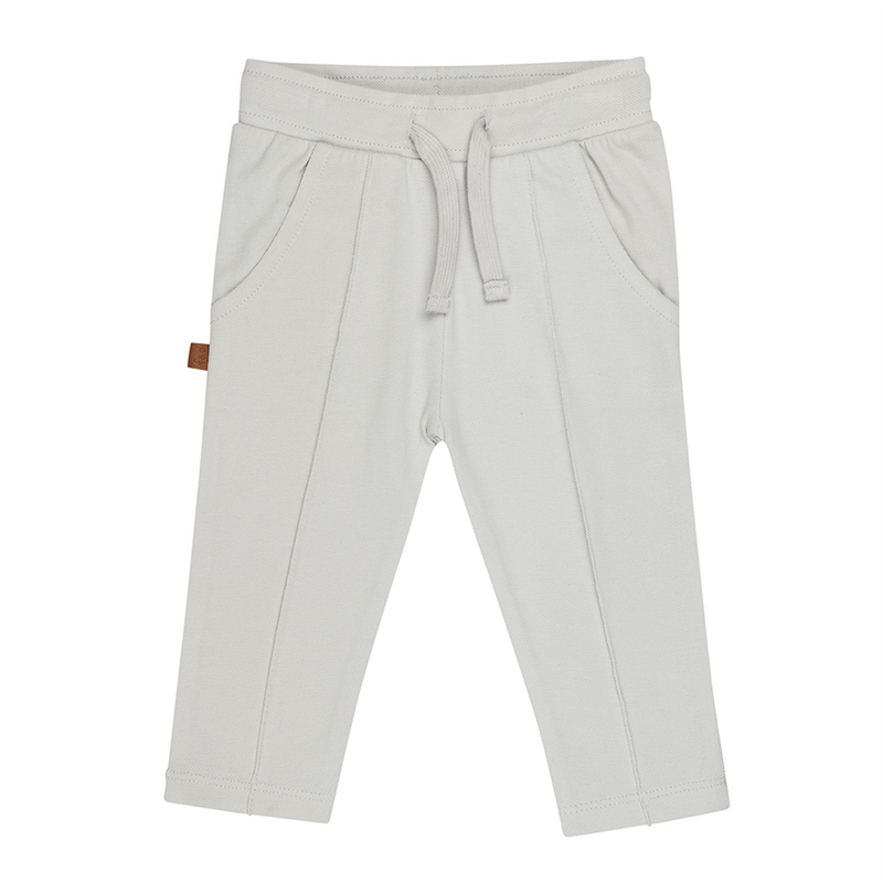 Little Hero Baby Pants Seamed | Gray Violet