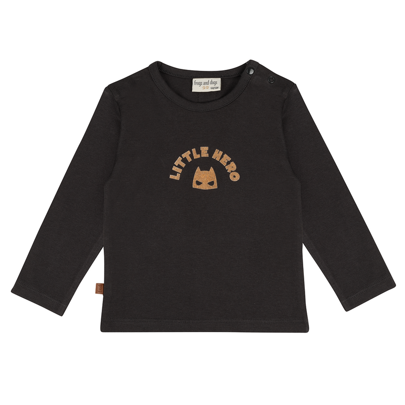 Little Hero Baby Shirt Hero | Raven