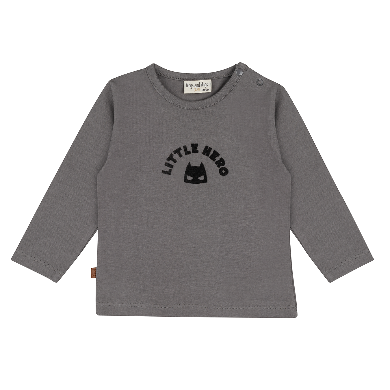Little Hero Kids Shirt Hero | Smoked Pearl