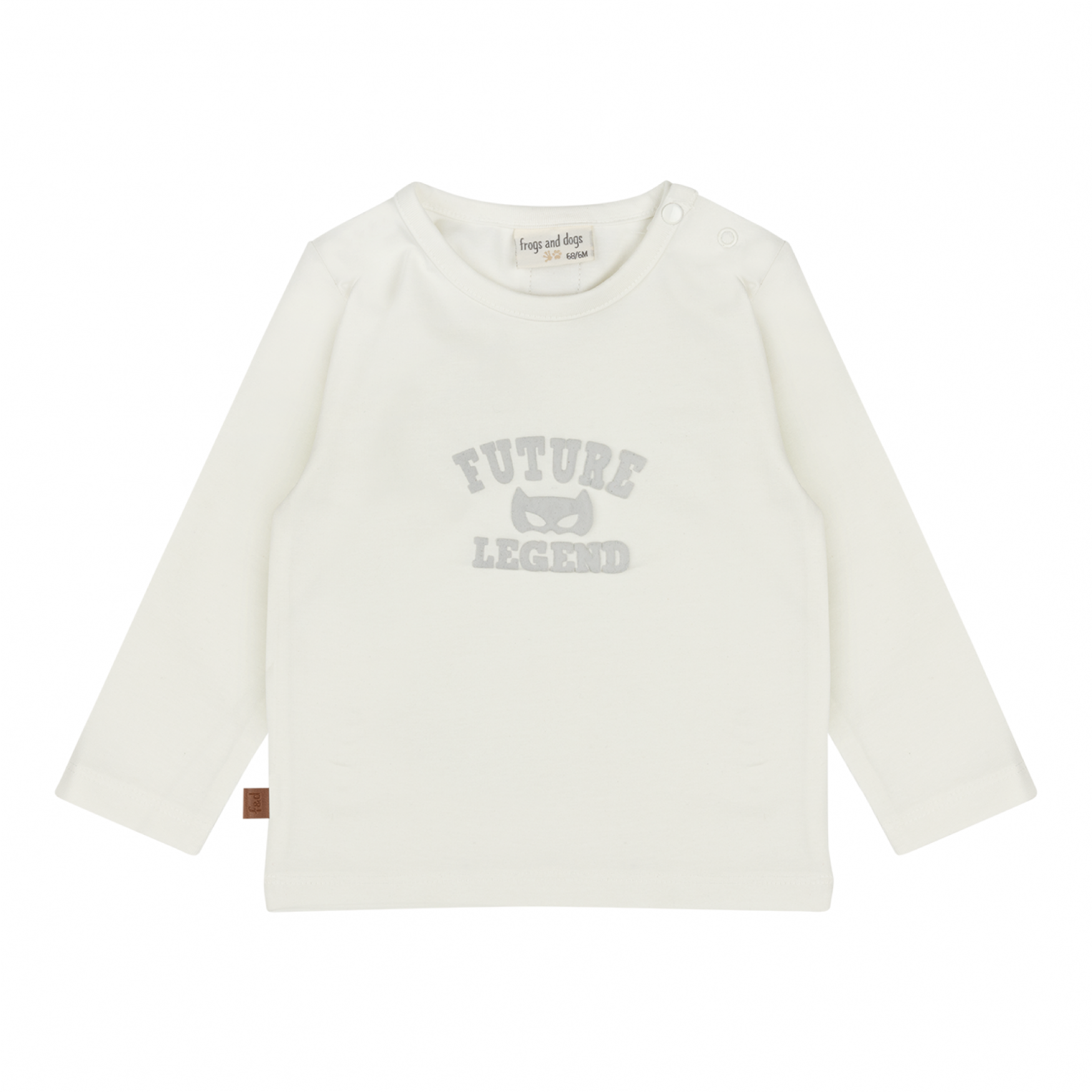 Little Hero Baby Shirt Legend | White Alyssum