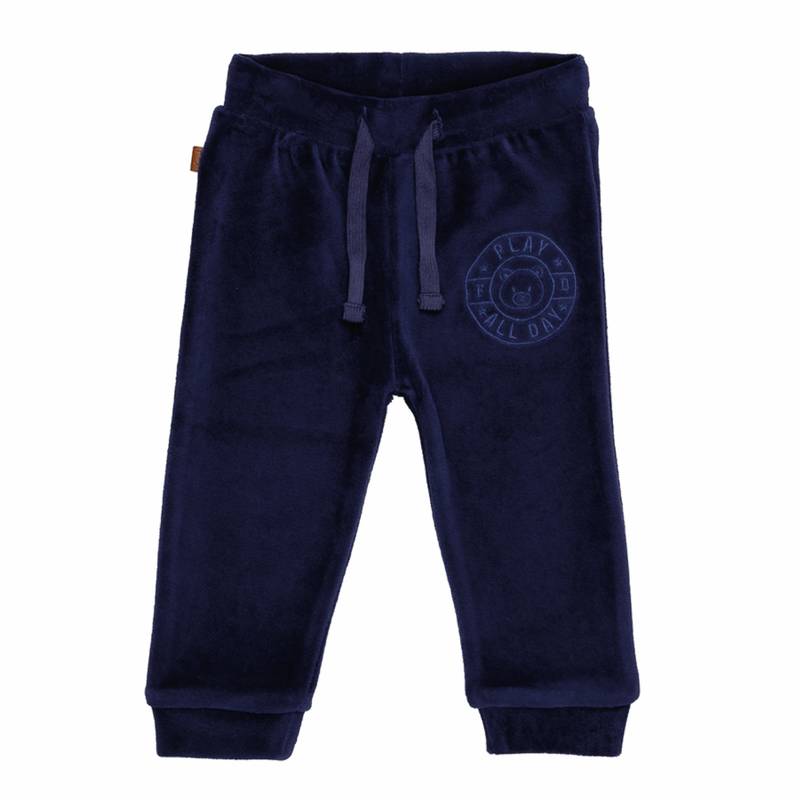 Play All Day Kids Velvet Pants | Patriot Blue