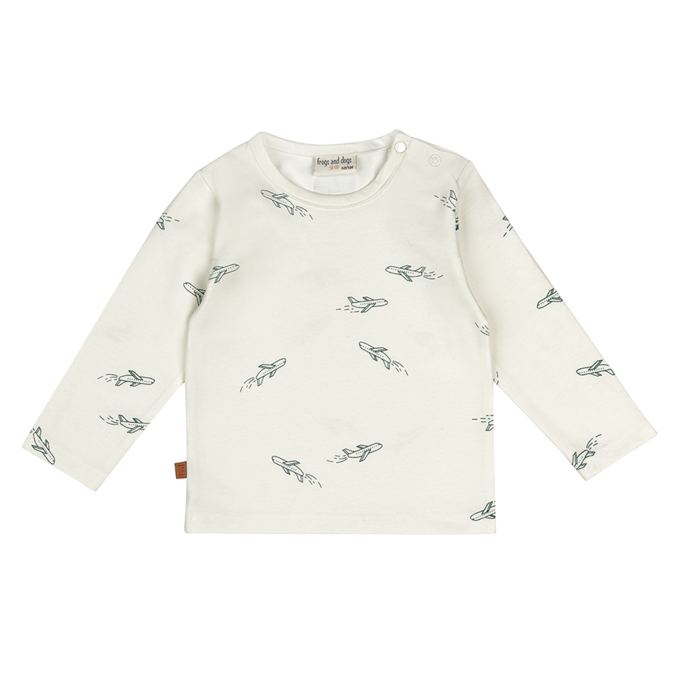Pilot Club Baby Shirt Airplane | White Alyssum