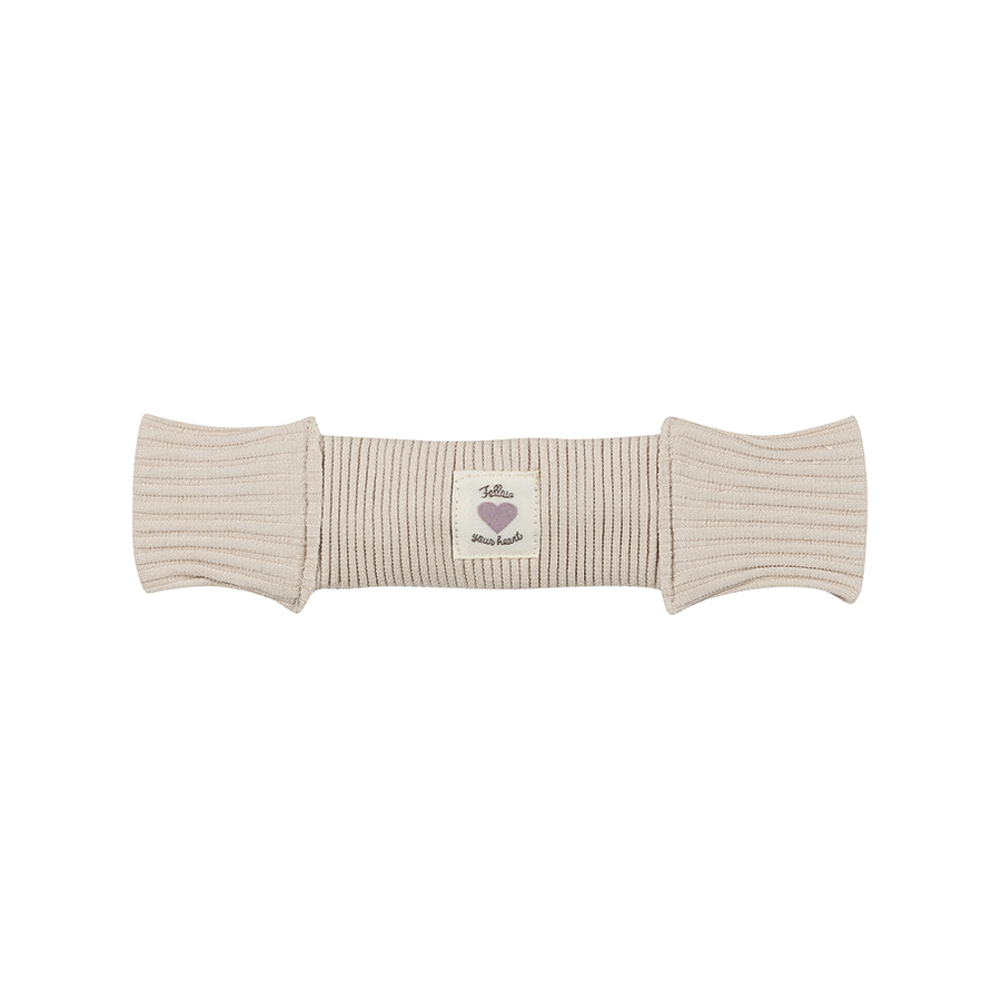 Follow Your Heart Baby Rib Hairband | Silver Gray
