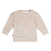 Follow Your Heart Kids Velvet Sweater | Silver Gray