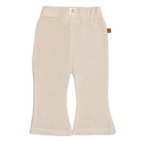 Follow Your Heart Kids Velvet Pants | Silver Gray