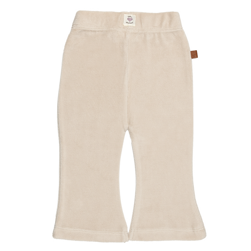 Follow Your Heart Kids Velvet Pants | Silver Gray