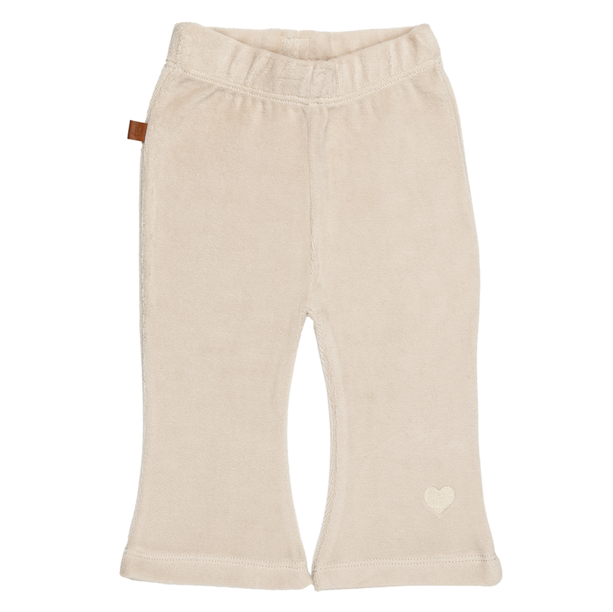 Follow Your Heart Kids Velvet Pants | Silver Gray