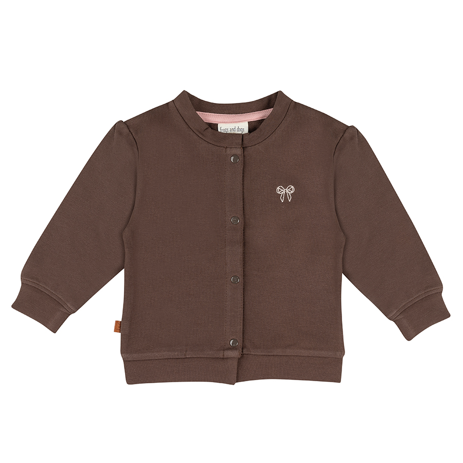Ballerina Baby Jacket | Seal Brown