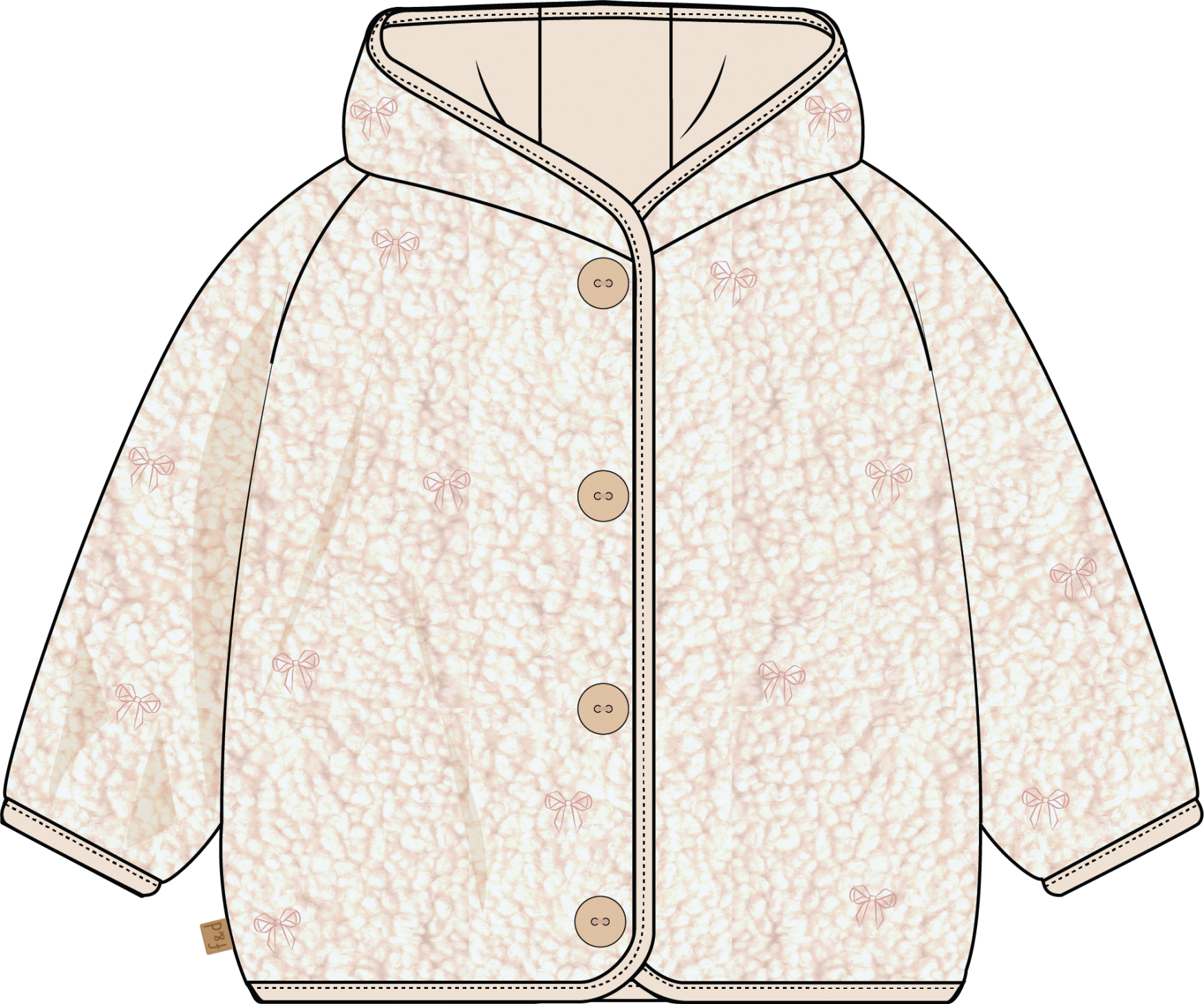Teddy Jacket | Beige