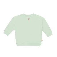 Smile Sweater Kids | Subtle Green