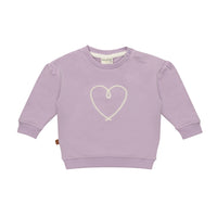 Heart Sweater Baby | Lavender Frost