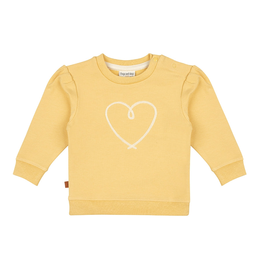 Heart Sweater Kids | New Wheat