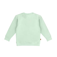 Smile Sweater Baby | Subtle Green