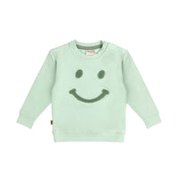 Smile Sweater Baby | Subtle Green