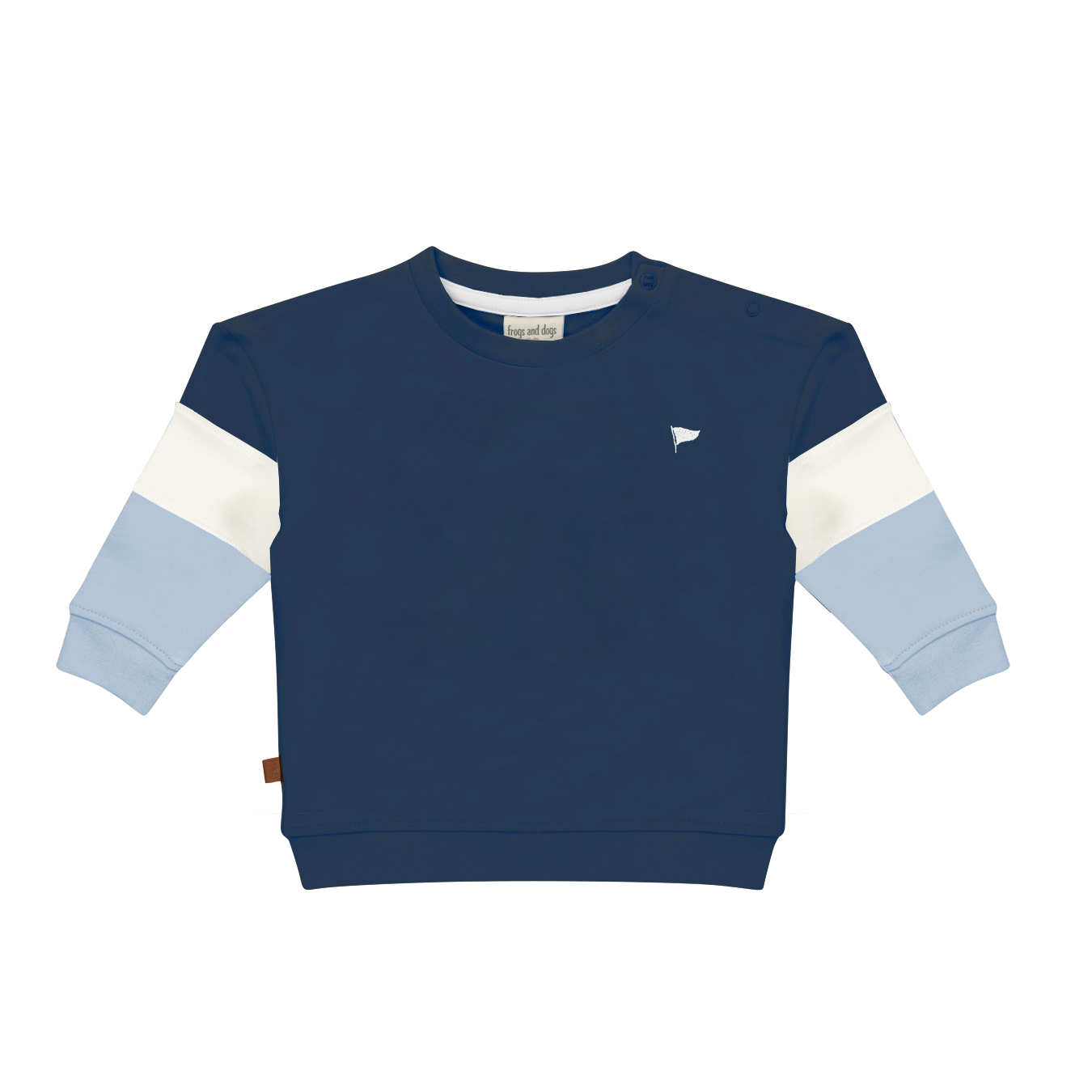 Sweater Colorblock Kids | Dress Blues