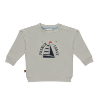 Sweater Sailboat Baby | Gray Violet