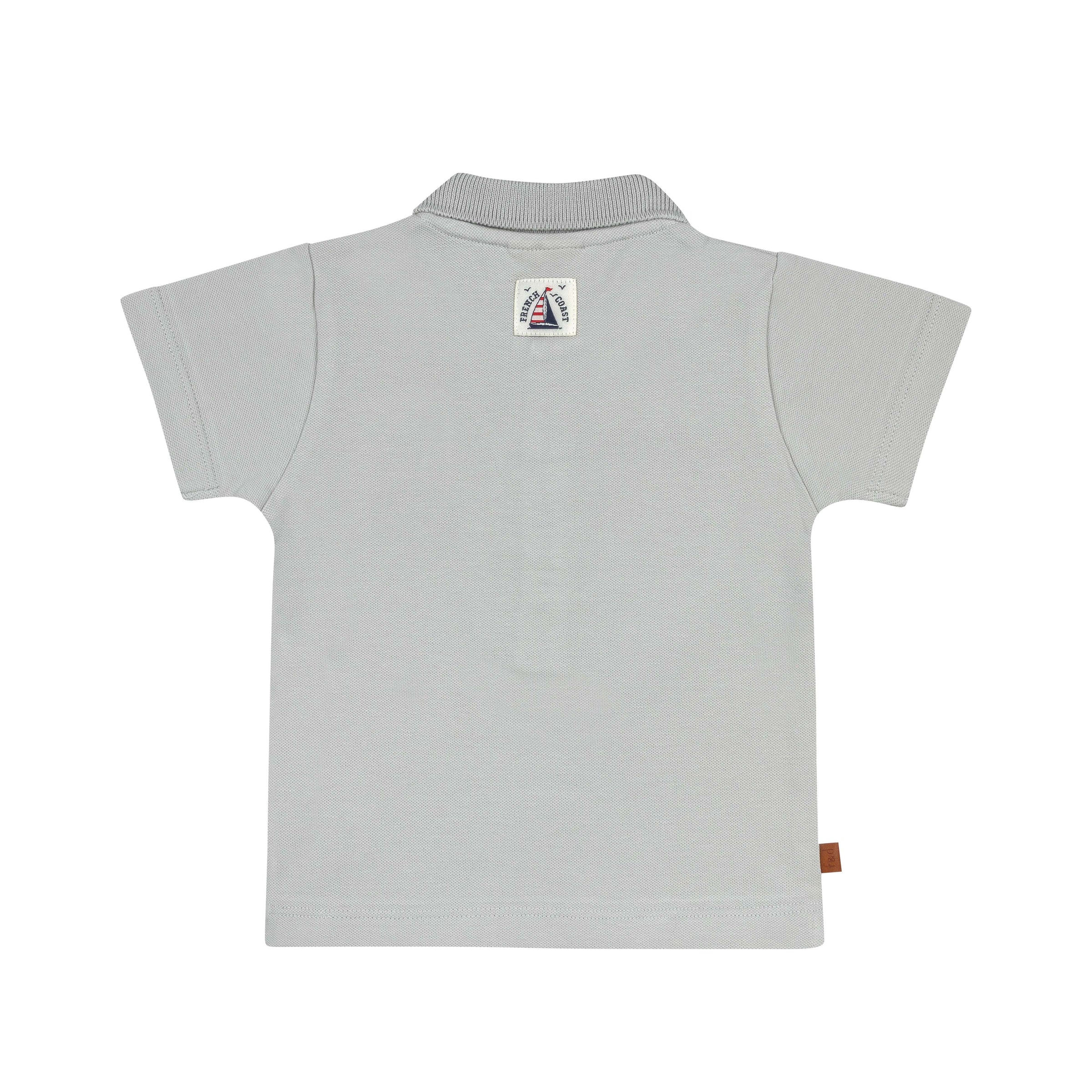 Polo Flag Baby | Gray Violet