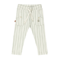 Pants Stripes Baby | White Alyssum