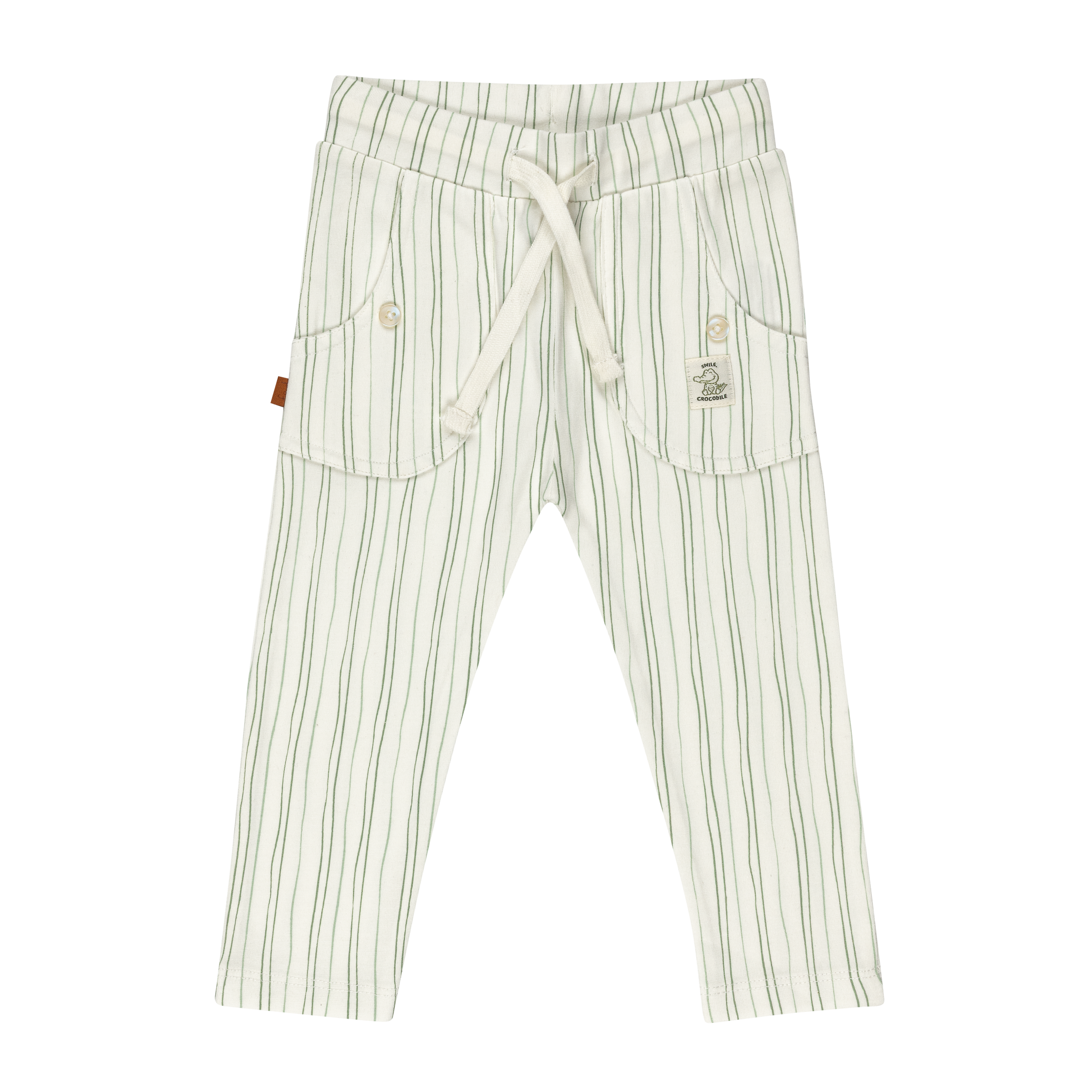 Pants Stripes Baby | White Alyssum