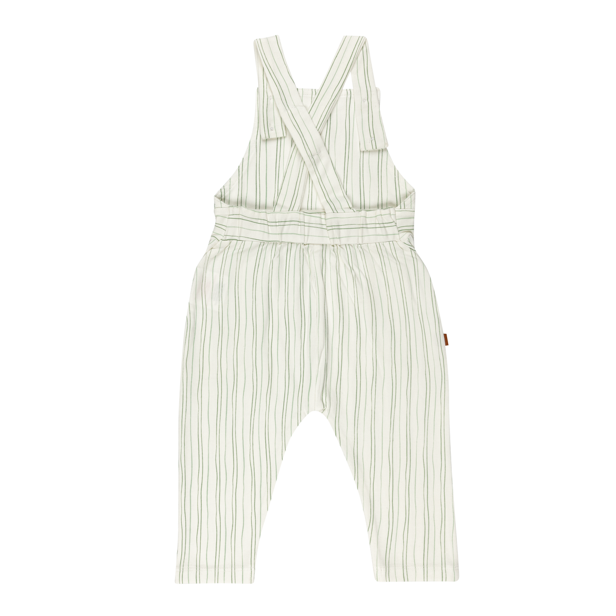 Dungaree Stripes Baby | White Alyssum