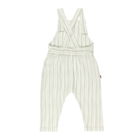 Dungaree Stripes Baby | White Alyssum