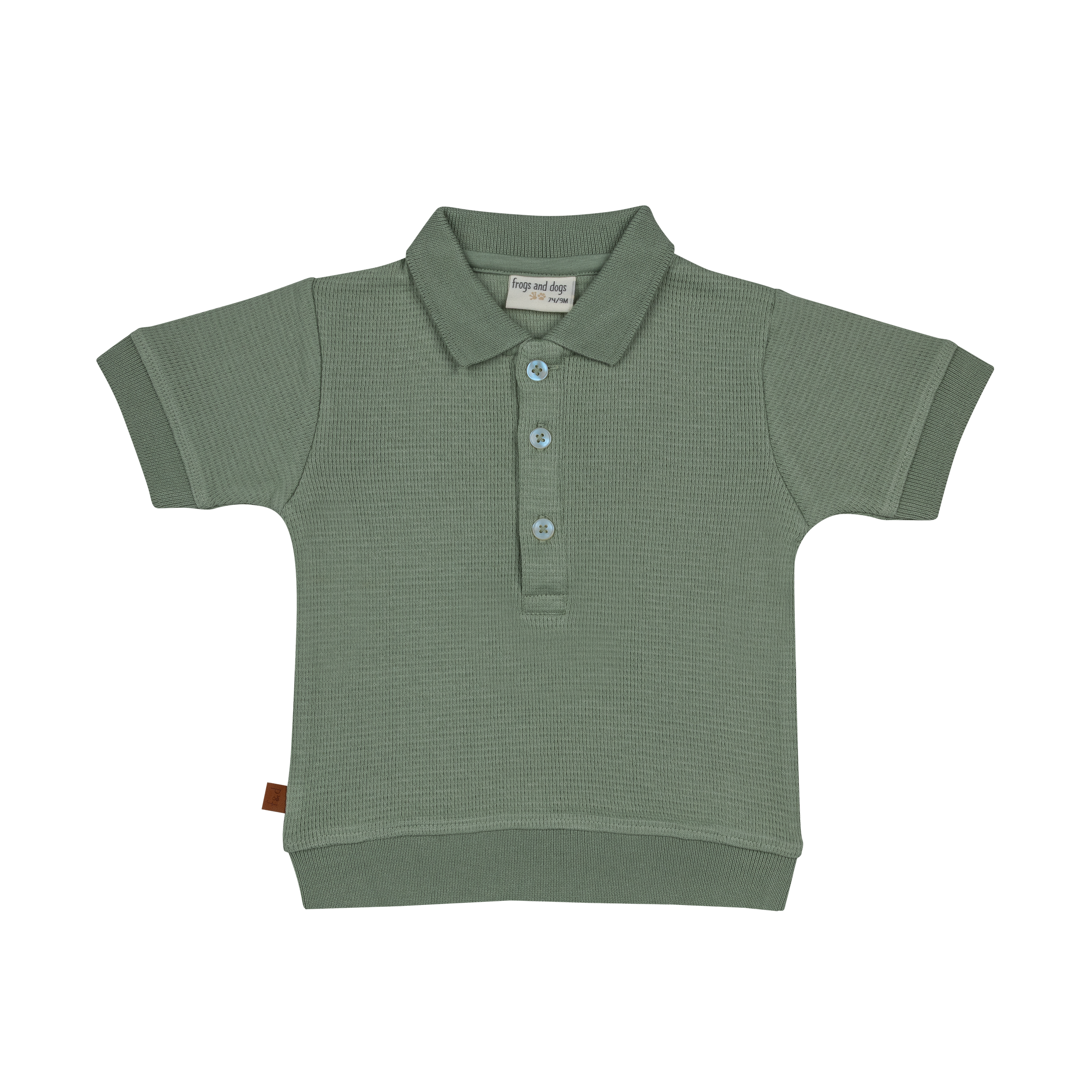 Waffle Polo Baby | Lily Pad