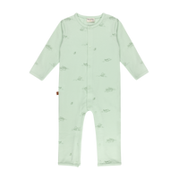 Onesie Crocodiles Baby | Subtle Green