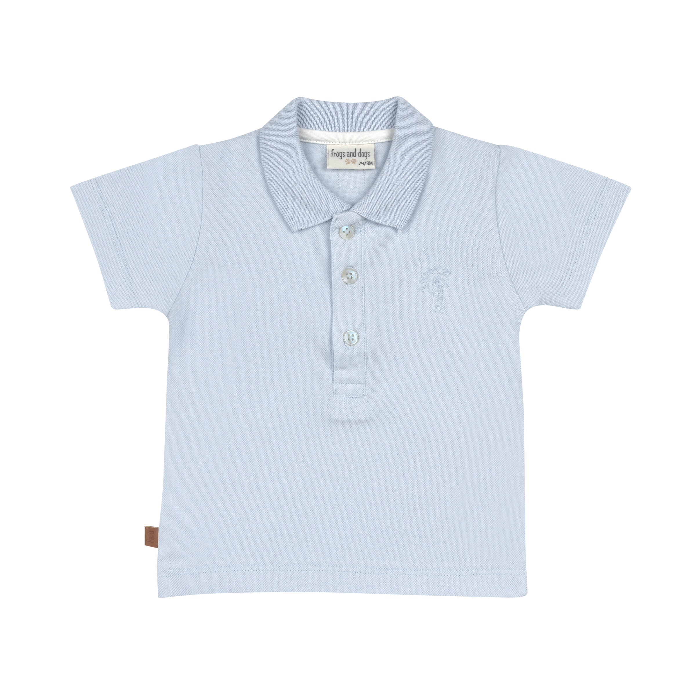Polo Palm Tree Baby | Halogen Blue