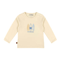 T-shirt: Ga surfen, baby | Rutabaga