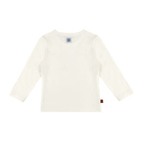 T-shirt Beach Days Baby | Wit Alyssum