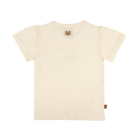 T-Shirt Leo Cat Baby | Pearled Ivory
