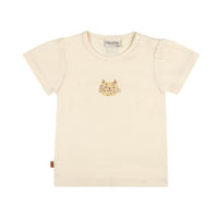T-Shirt Leo Cat Kids | Pearled Ivory