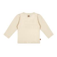 T-Shirt Puff Cat Baby | Pearled Ivory