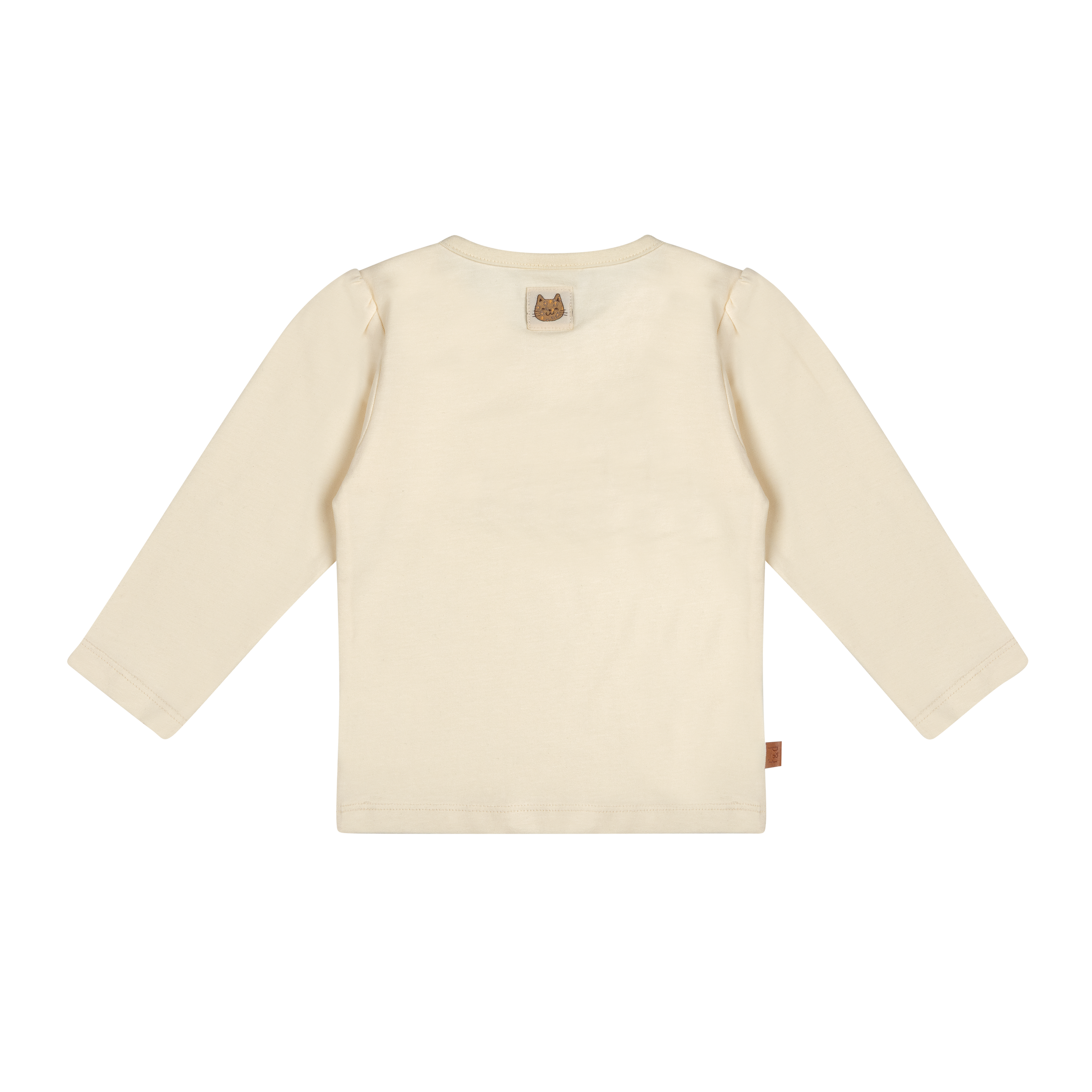 T-Shirt Puff Cat Baby | Pearled Ivory