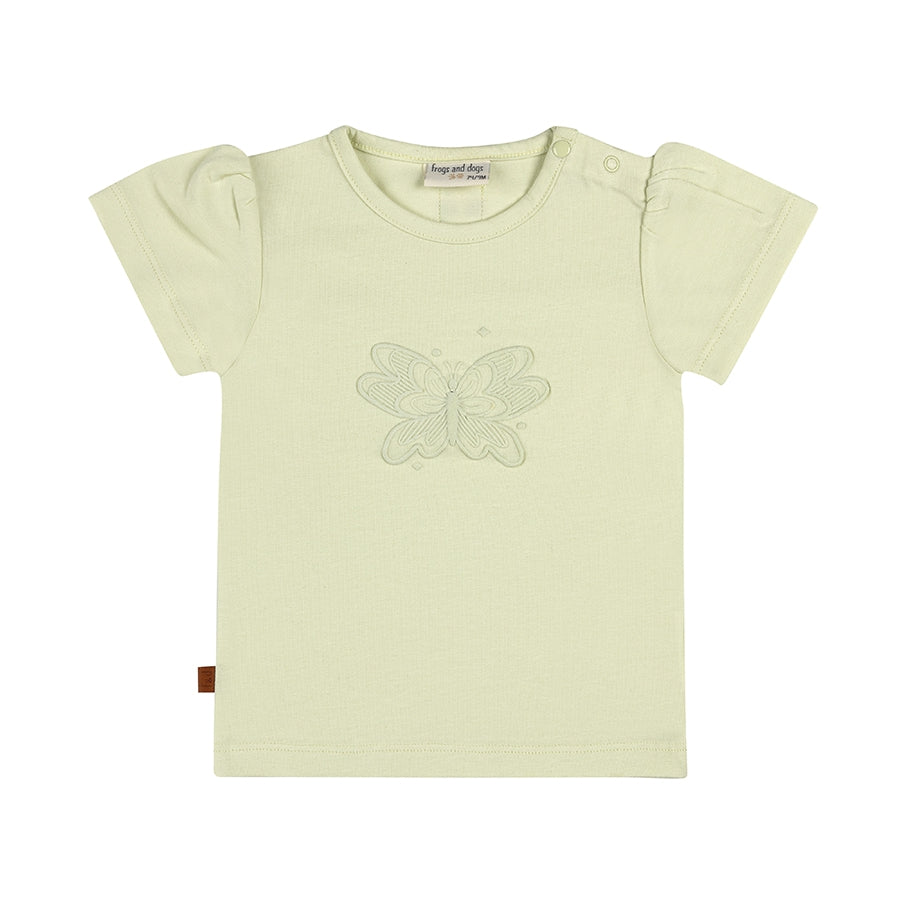 T-Shirt Butterfly SS Baby | Tender Green