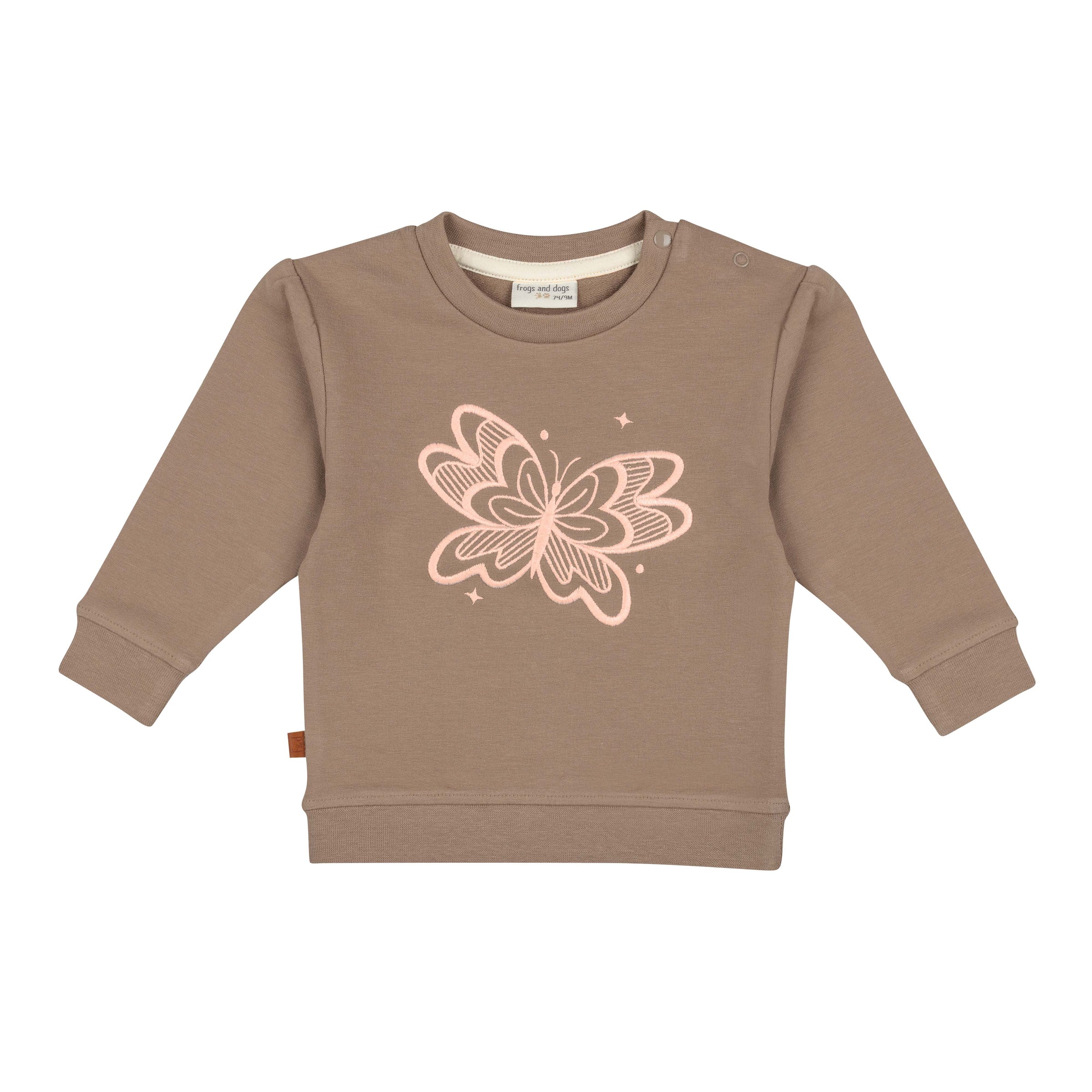 Sweater Butterfly Kids | Taupe Grey