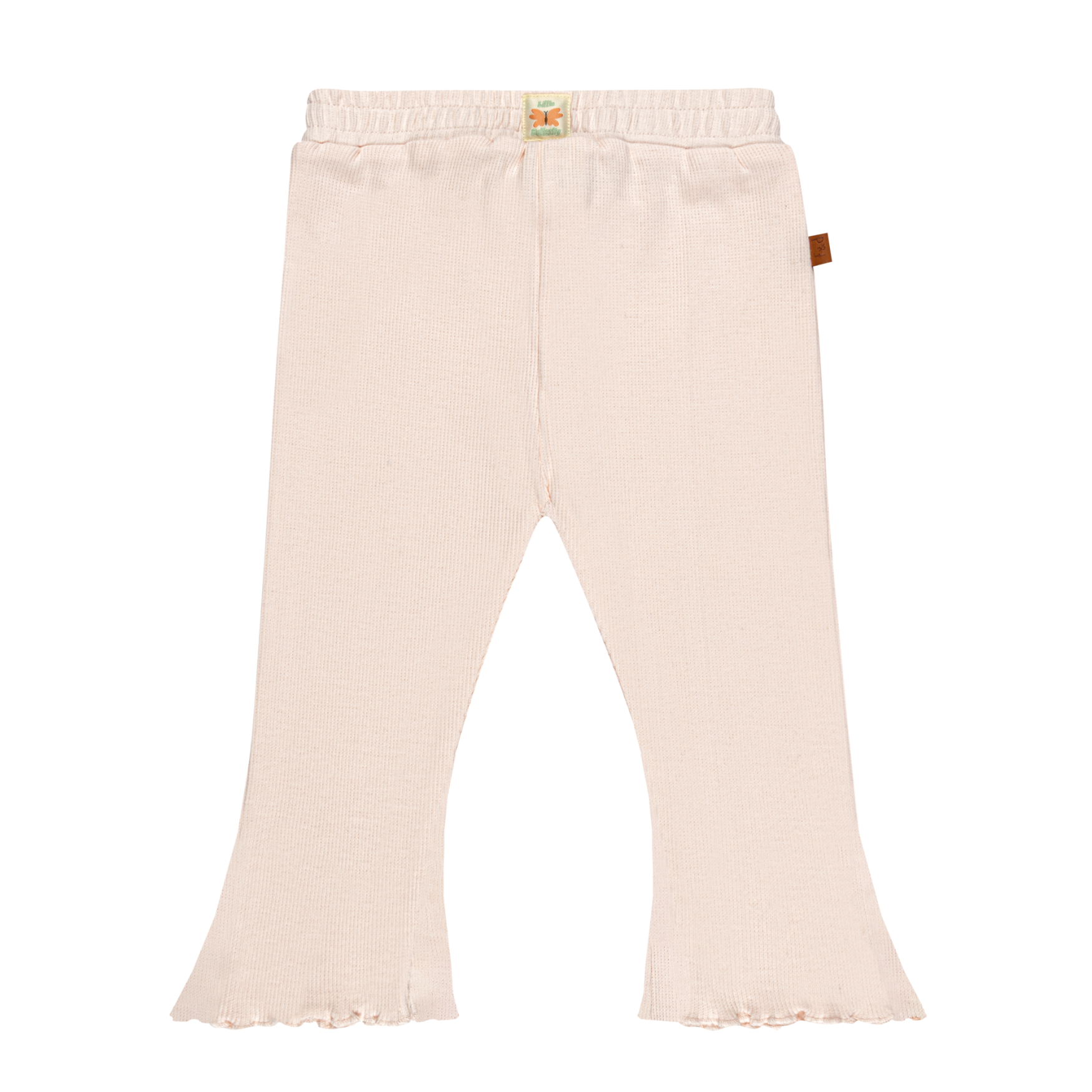 Flared Pants Rib Kids | Rose Water
